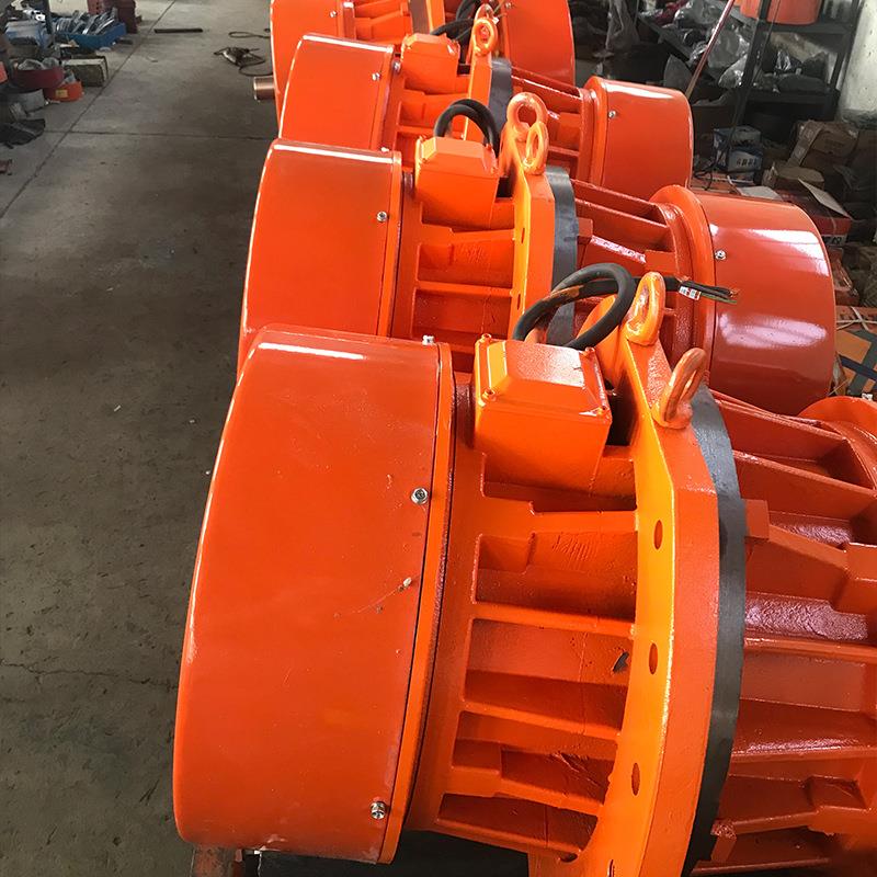 侧板振动电机法兰圆振筛脱水筛1.1KW-16KW振动筛激振器厂家