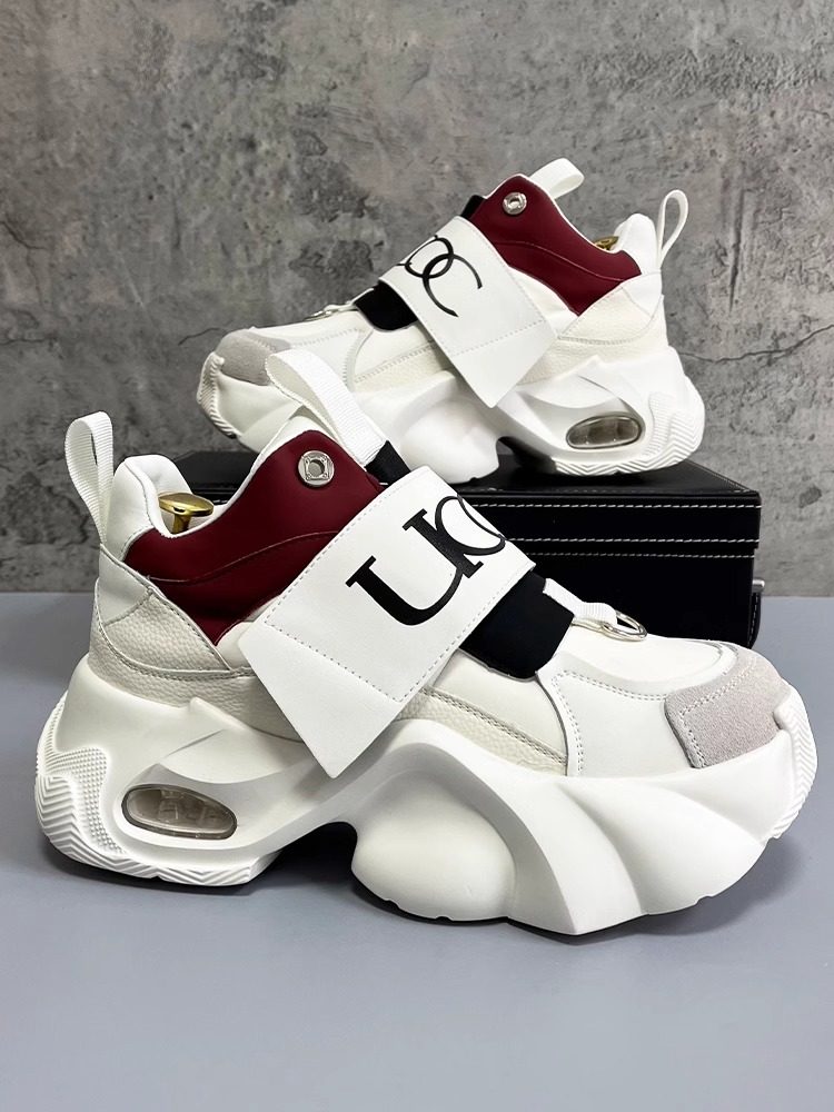 男鞋秋季2025新款休闲鞋子潮鞋百搭增高跑步运动鞋男士厚底老爹鞋,流行男鞋,老爹鞋,淘宝优惠券,粉丝福利购,淘宝优惠卷