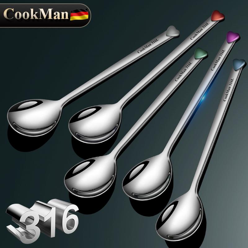 德国高档316L不锈钢西餐勺子叉子