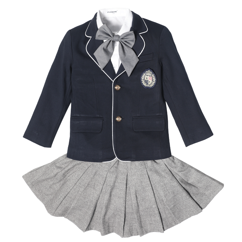 日韩风制服西装校服小学生班服秋冬新款英伦学院风儿童幼儿园园服