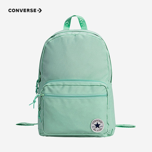 Converse匡威 新品学生双肩包纯色书包青少年多功能背包