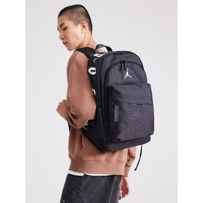 JORDAN耐克aj儿童双肩包青少年多功能背包学生书包成人休闲包大号