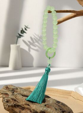 青青子矜抖音同款绕指柔手串静心古风系把玩件学生男女闺蜜款配饰