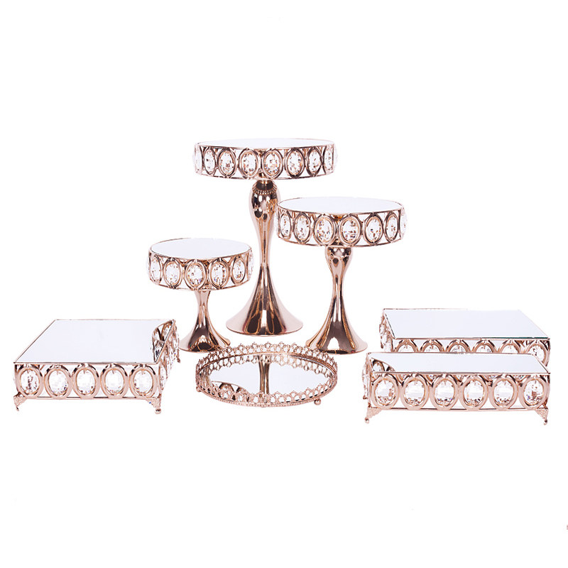 Swing sets Small square Crystal Decoration Cake Display rack Snack stand Dessert 8 sets weddingin the Tableware , Tableware , Fruit bowl/Fruit plate/Hamper  category - from Buy2taobao.com to provide professional Taobao agent buy service