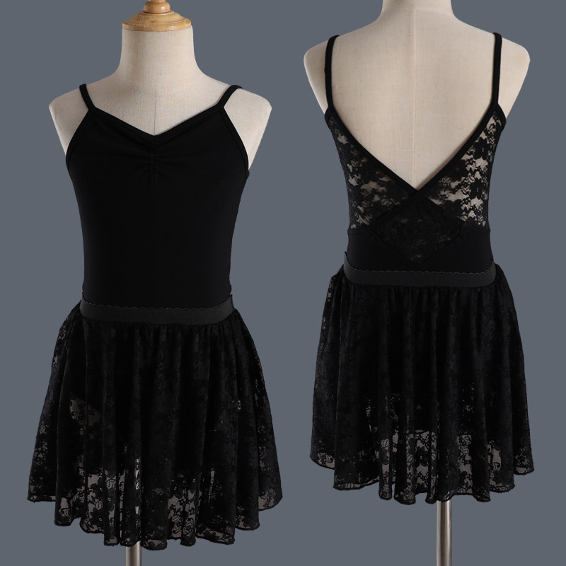 幼儿童舞蹈练功服吊带中国拉丁舞