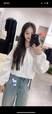 摇粒绒连帽外套女2025新款小个子百搭拉链开衫短款保暖内搭上衣