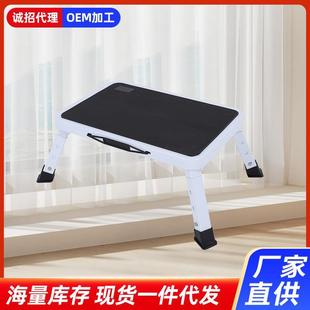 可折叠垫脚凳家居浴室四脚凳子防滑登高小梯凳 简约家用便携式