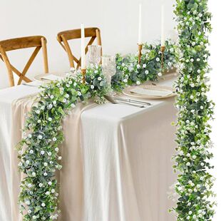 180CM Artificial Eucalyptus Vine Faux Eucalyptus Garland Tab