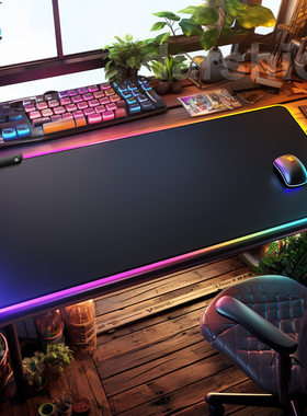 Luminous mouse pad, gaming LED desk pad,keyboard pad鼠标垫