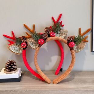 1Pc Christmas Headbands Christmas Parties Favors Decoration