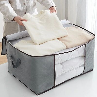 New Clothes Storage Bins Foldable Closet Organizer Storage C
