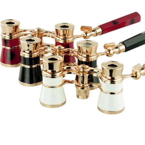 New 3x25 Vintage Binoculars Telescope Opera Theater Glasses