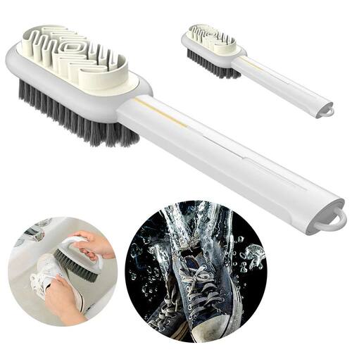 1pc Professional Shoe Brush for Suede & Leather, Double Side