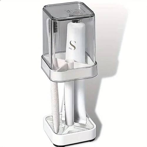 2-in-1 Toothbrush & Toothpaste Organizer: Bathroom Storage S