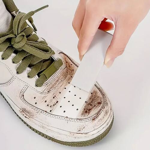 1 Piece White Shoe Rubber Eraser, Multi Surface Cleaning, Sc