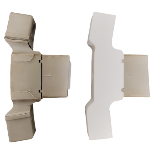 一个自制适配乐仙乐居 学习椅 连接件  配件 白色 硬的 三孔