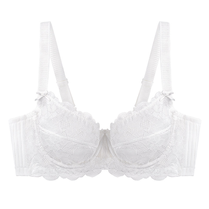 超薄款无海绵少女士白色内衣 胖mm70a75d80b85c90c大胸显小文胸罩|ruв категории Нижнее белье, лифчик - от Buy2taobao.com для оказания профессиональной услуги покупки агента Taobao