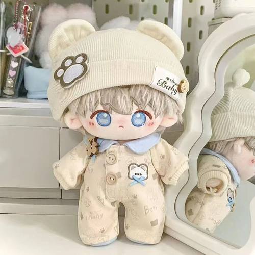 20cm娃衣恋与深空沈星回属性棉花娃娃二次元玩偶公仔换装衣服现货