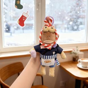 比奇堡的居民娃衣愣愣鱼瘫瘫鱼衣服丑鱼呆呆鱼打工鱼现货寿司套装