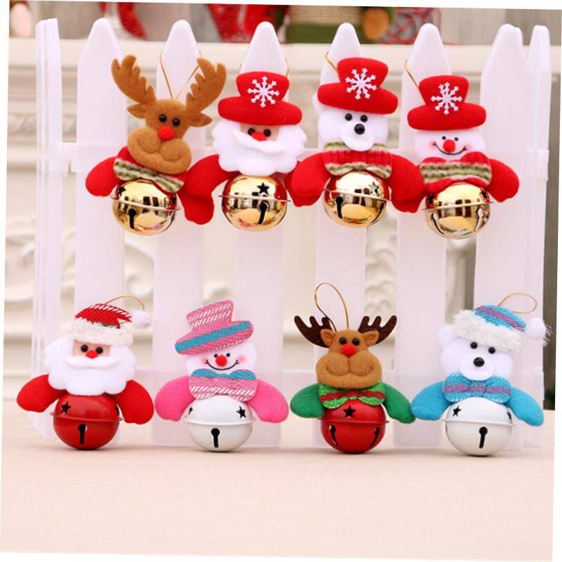 christmas decoration?tree Christmas bell doll pendant圣诞