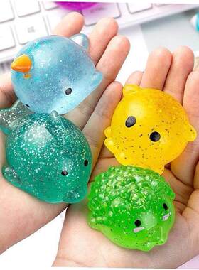 Big Size Transparent Squishy Toys for Kids Mochi Squishies K