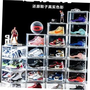 shoes basketball box Shoe boxes transparent storage plastic