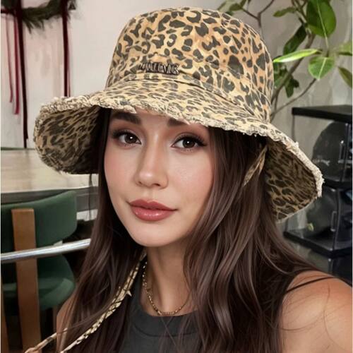 Outdoor Adventure Cycling, Unisex Retro Worn-out Leopard Pri