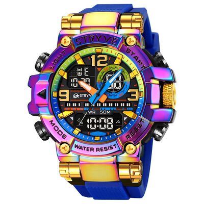 New STRYVE Watch for Men's High Quality Digital-Analog Dual