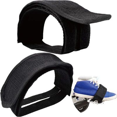 Bicycle Pedal Straps Nylon Toe Clip Foot Strap Belt Adhesive