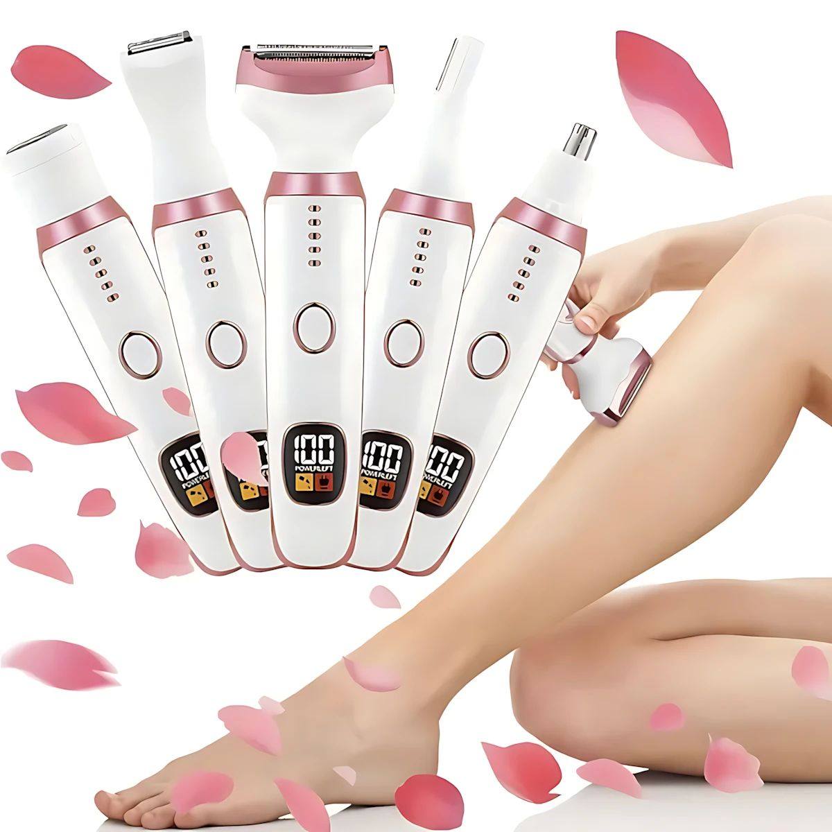 Women Epilator Trimmer Electric Lady Shaver Groin Armpit Arm