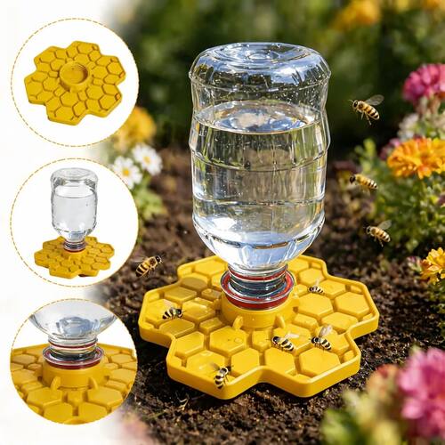 Outdoor Bee Drinking Device, Honeycomb Type Anti Drowning Wa