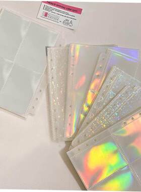 10PCS/Pack A5 Kpop Photocard Binder Sleeves Idol Photo Card