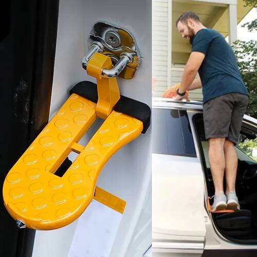 1pc door step folding roof luggage rack, door step latch, gl