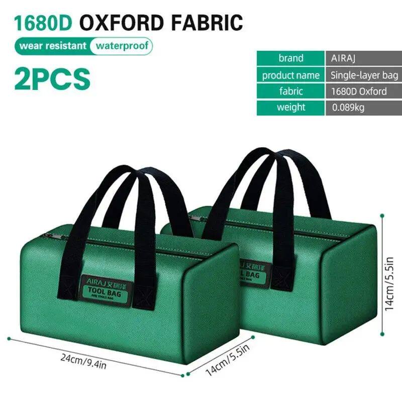 AIRAJ 2pcs Electrician Tool Bag Multifunctional Strong and D