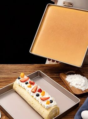 11-inch - 28x28 square deepened cake roll baking tray mold,