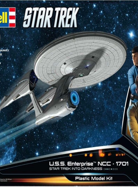 〔专人专拍〕利华Revell 联邦星舰企业号NCC-1701（重启宇宙版）1