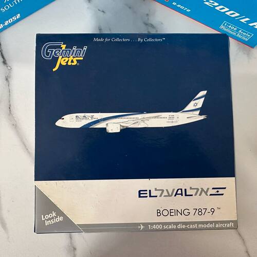 【Gemini Jets】1:400 sf到付以色列航空 波音787-9 4X-DRM飞机