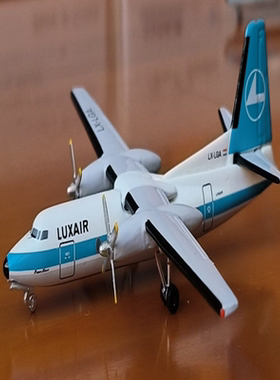 ac 卢森堡航空福克Fokker 27 LX-LGAluxair旧涂装 Prince Henri