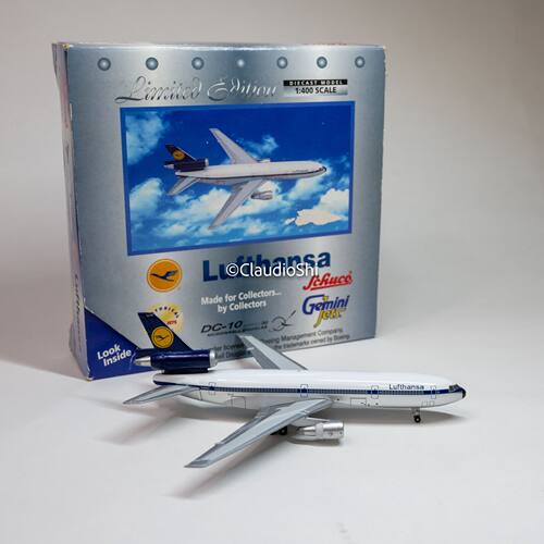 GeminiJets（GJ） 1/400 Lufthansa 汉莎航空 DC-10 D-ADHO制