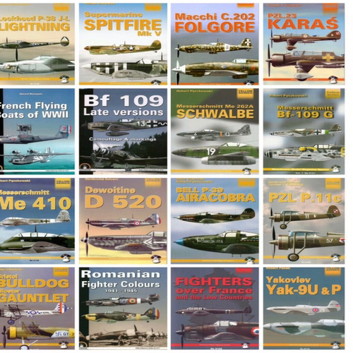 战机模型  Mushroom Publication  系列 Bf109 Me262 喷火战斗机