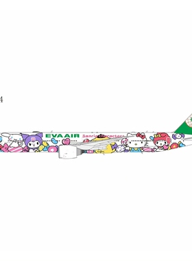 NG 73074合金1:400台湾长荣航空 B777-300ER B-16740 糖果机温馨