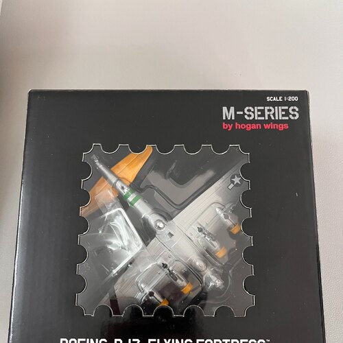 1/200  Hogan wings 美国陆军航空兵波音B–17轰炸机，合金材质，