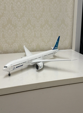 JCWings 1/200 777-9 白色原型机合金模型，777-9机翼翼尖可折