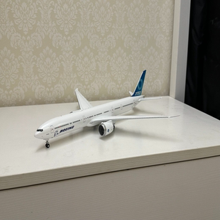 JCWings 1/200 777-9 白色原型机合金模型,777-9机翼翼尖可折