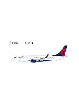 NG 08061 08062合金1：200美国达美航空 B737-800/w N3757D N3746