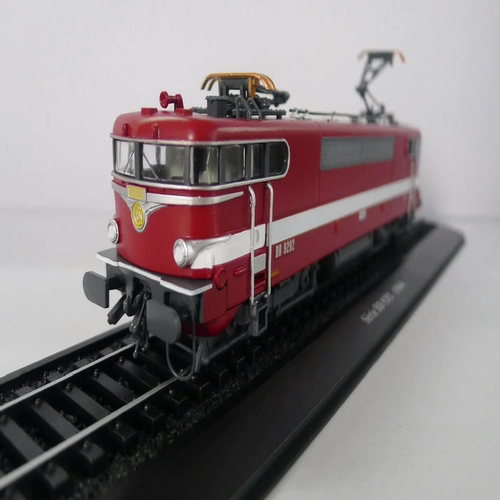 atlas 1:87 28#老式复古有轨电车 静态 仿真模型 ho火车场景模型