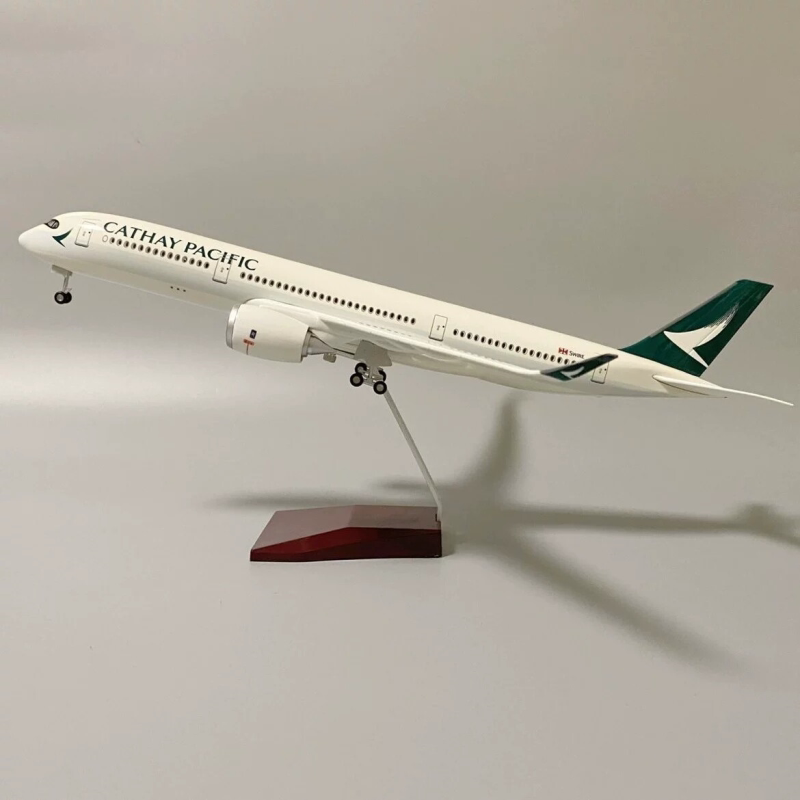 【彩盒装】47cm国泰航空A350飞机模型，长约47厘米，适合14岁以上图片
