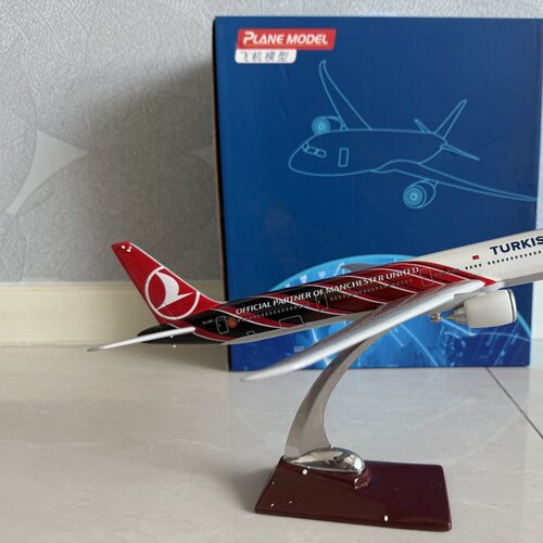 飞机模型 土耳其航空 曼联土耳其航空 波音737-800 飞机模型