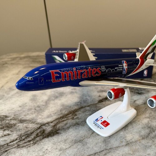 阿联酋航空 飞机模型 NBA阿联酋航空 空客A380 飞机模型 注册