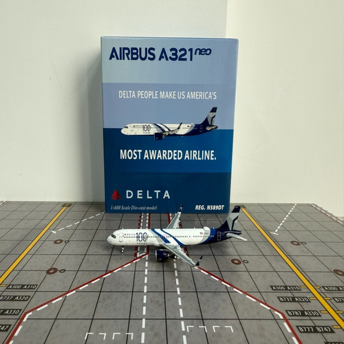 Panda Model 1:400# 飞机模型 达美航空Airbus A321neo N589DT